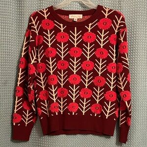 NWOT Floral Philosophy Sweater